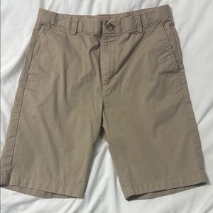 Vineyard Vines Tan Chino Shorts Flat Front